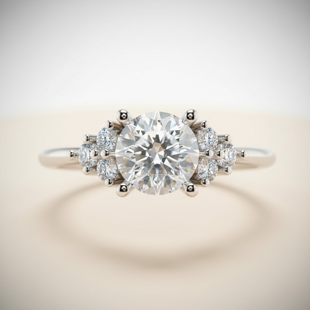 טבעת יוקרתית בעיצוב קלאסי 