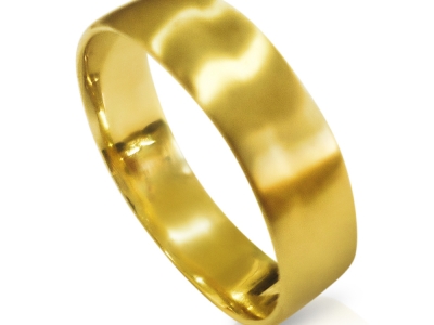 טבעת נישואין קלסית לגבר ולאישה מותאמות