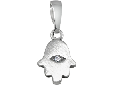 תליון חמסה עם עין יהלום