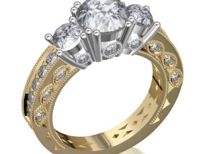 טבעת אירוסין וינטג 