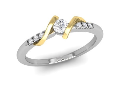 טבעת אירוסין עדינה