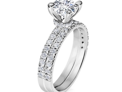 טבעת אירוסין טבעת נישואין טבעות תואמות