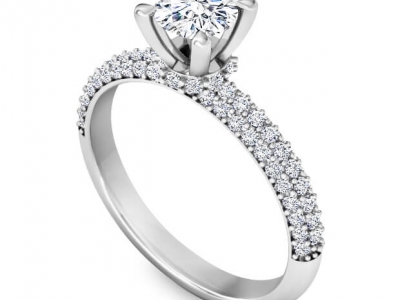 טבעת אירוסין קלאסית