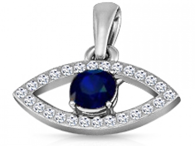 תליון לשרשרת בצורת עין 