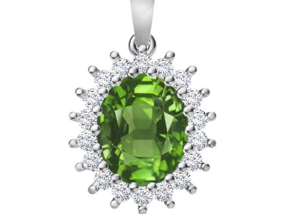 תליון אבני חן