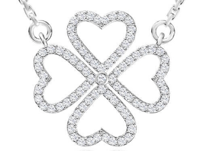 תליון זהב ויהלומים בעיצוב תילתן