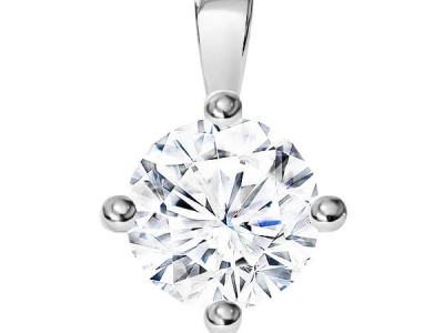 תליון יהלום סוליטר 