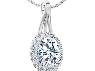 תליון יהלומים לאישה