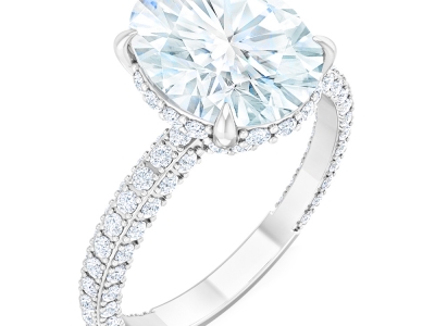 טבעת אירוסין יוקרתית