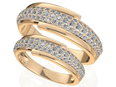 טבעות נישואין יהלומים