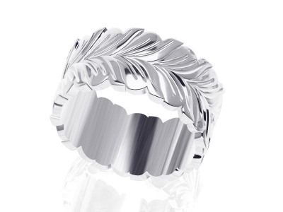 טבעת מעוצבת לגבר