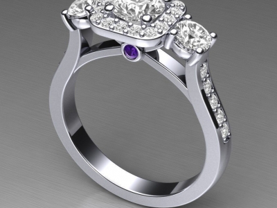 טבעת יוקרתית לאישה 