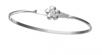 צמיד BANGLE משובץ יהלומים.