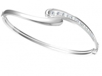 צמיד BANGLE משובץ יהלומים.