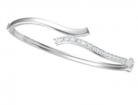 צמיד BANGLE משובץ יהלומים.