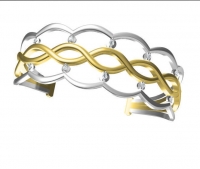 צמיד BANGLE משובץ יהלומים.