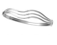 צמיד BANGLE משובץ יהלומים.