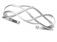 צמיד BANGLE משובץ יהלומים.