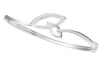 צמיד BANGLE משובץ יהלומים.