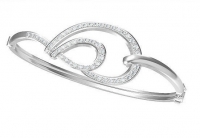 צמיד BANGLE משובץ יהלומים.