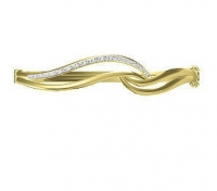 צמיד BANGLE משובץ יהלומים.