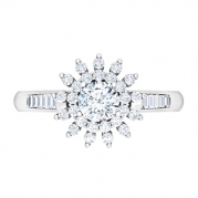 טבעת יהלומים לאישה 