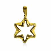 תליוני מגן דוד בעיצוב חדשני מזהב